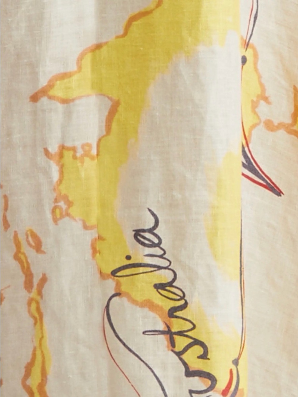 [White Lotus] NWOT
ZIMMERMANN Alight Picnic Linen Midi Dress Nautical Map AU3 L - Picture 7 of 14